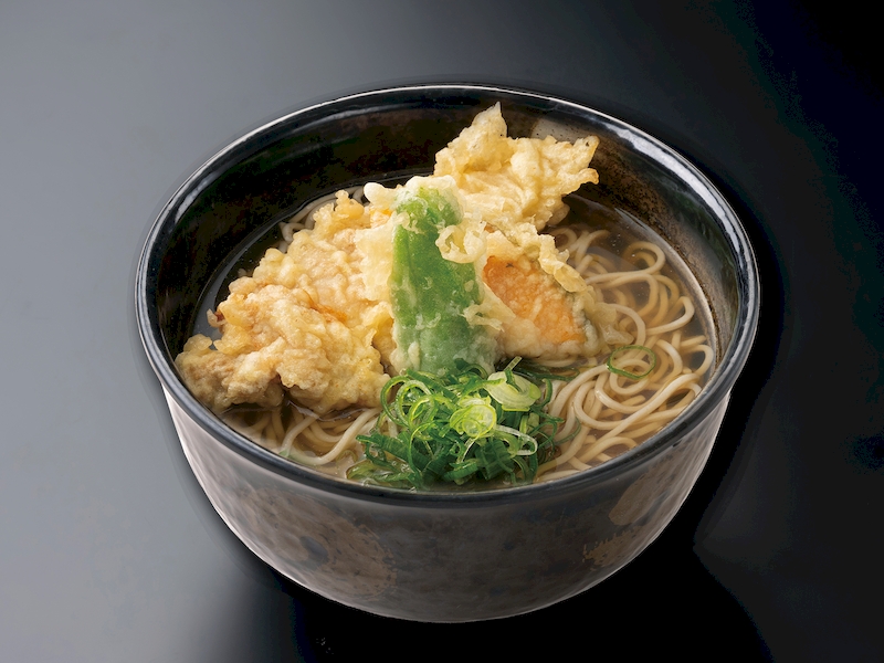 とり天蕎麦
