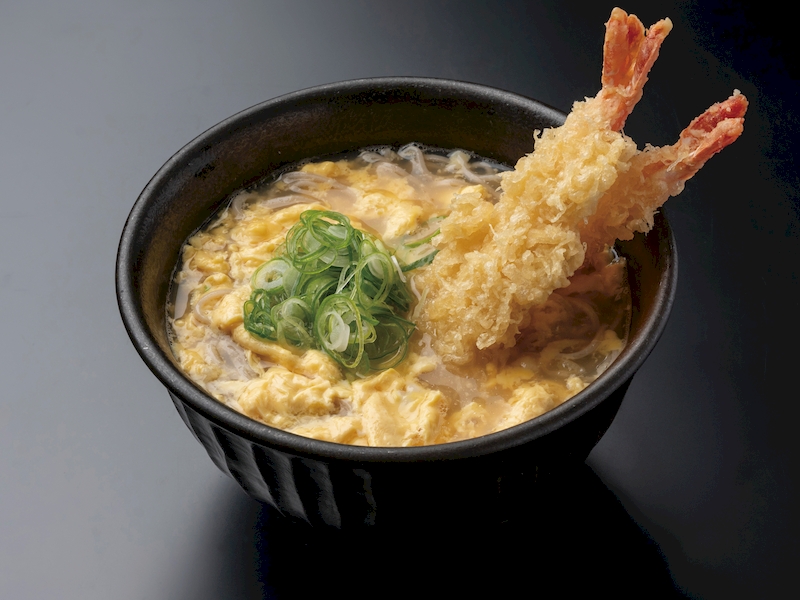 天とじ蕎麦