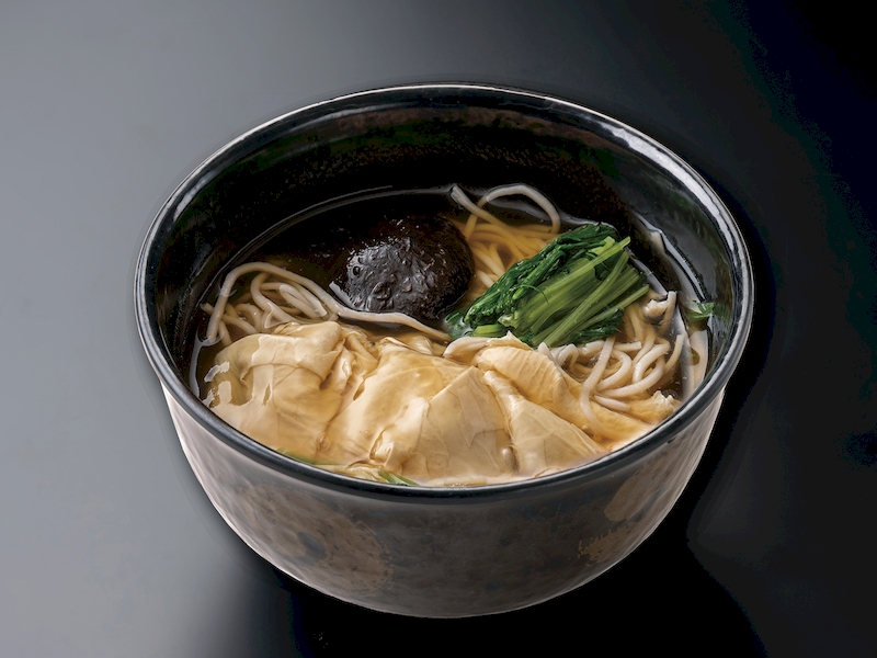 Kyoto's tofu skin Soba